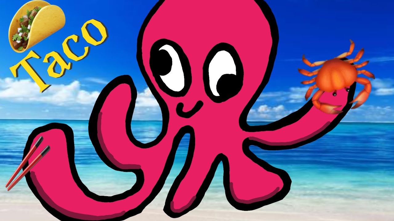 パラフリキッズ ドゥードゥルアニメ タコくん カニくん 落書きアニメ Doodles子供向け教育アニメ ピーナッツ大好き Youtube