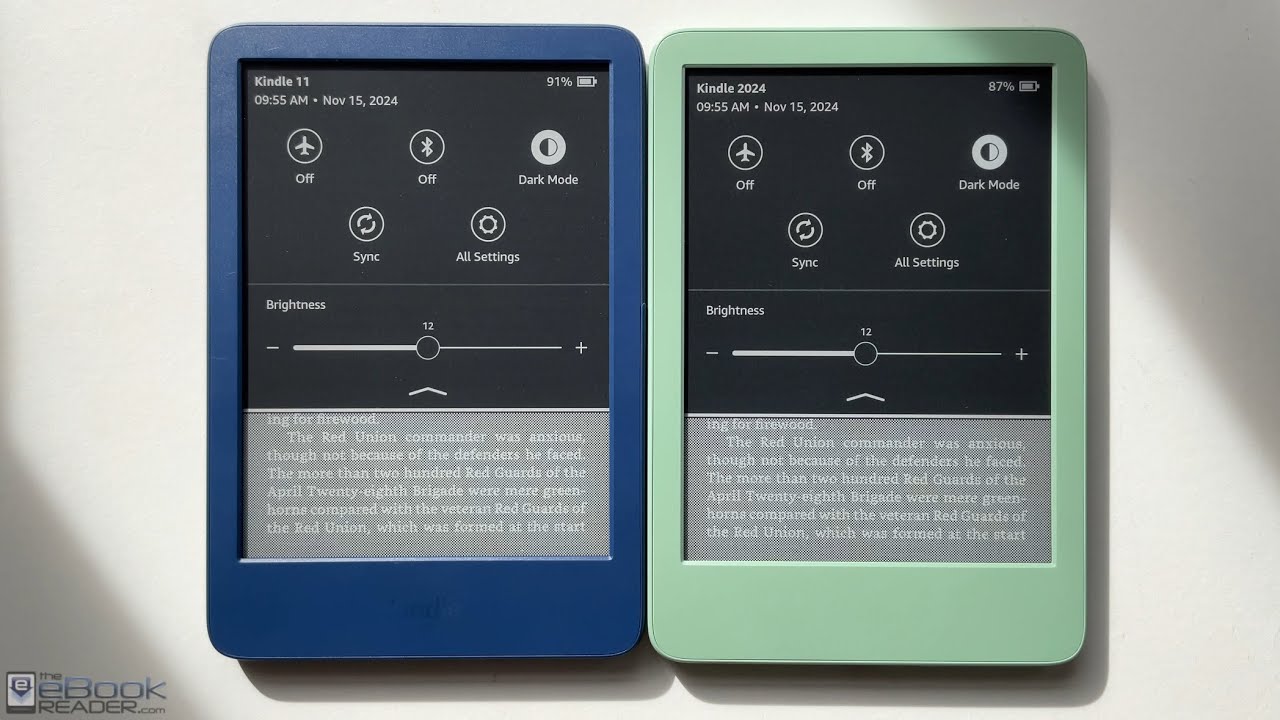 2024 Kindle vs 2022 Kindle Comparison - 11th Gen Differences - YouTube
