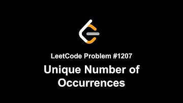 LeetCode Problem #1207 - Unique Number of Occurrences