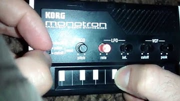 Korg Monotron Hidden Mode Trick