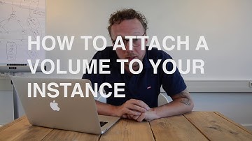 How to attach a volume to your instance