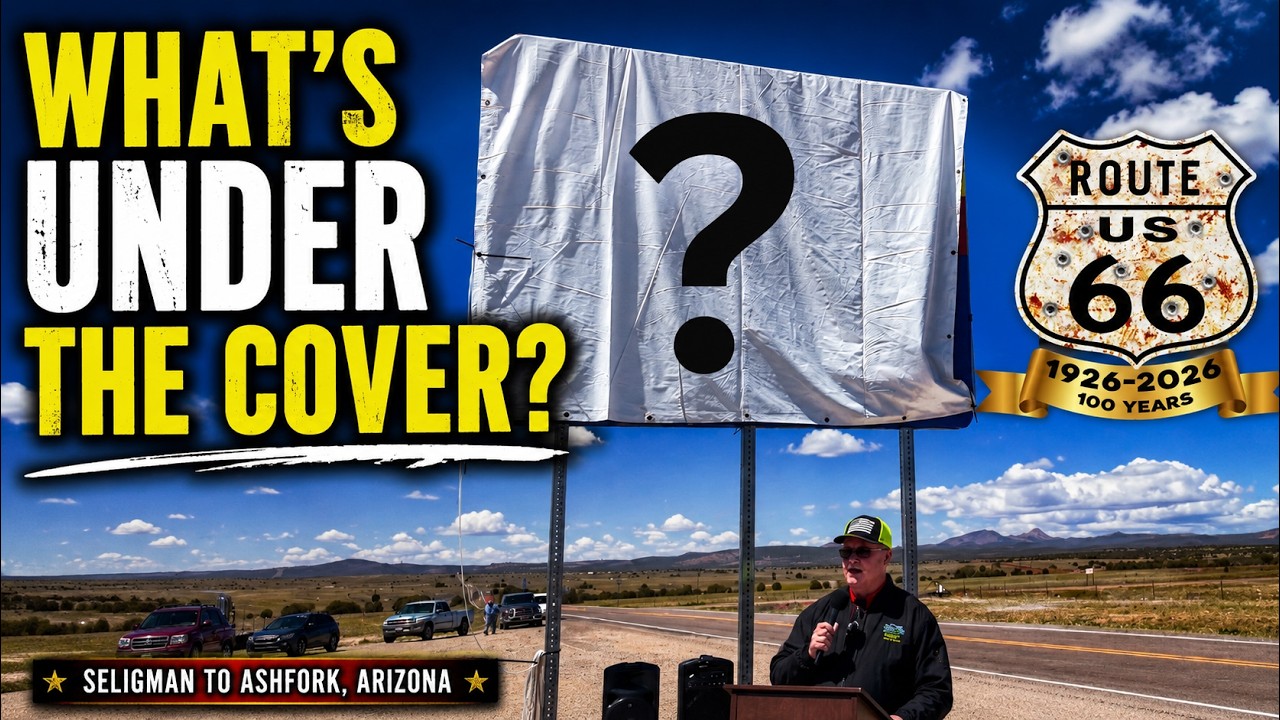 Unveiling a New Route 66 Centennial Sign in Seligman — Ash Fork
