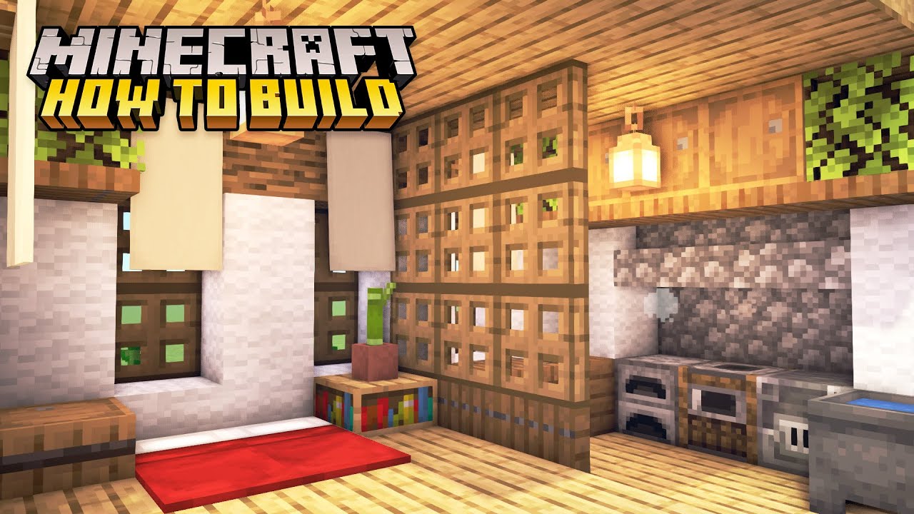 Minecraft: Interior Design - Small Japanese House - YouTube