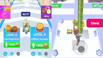 MONEY RUSH ! All Levels Gameplay Android Ios Game ! Mobile Game ! Android Ios Game ! ( Part 5 )