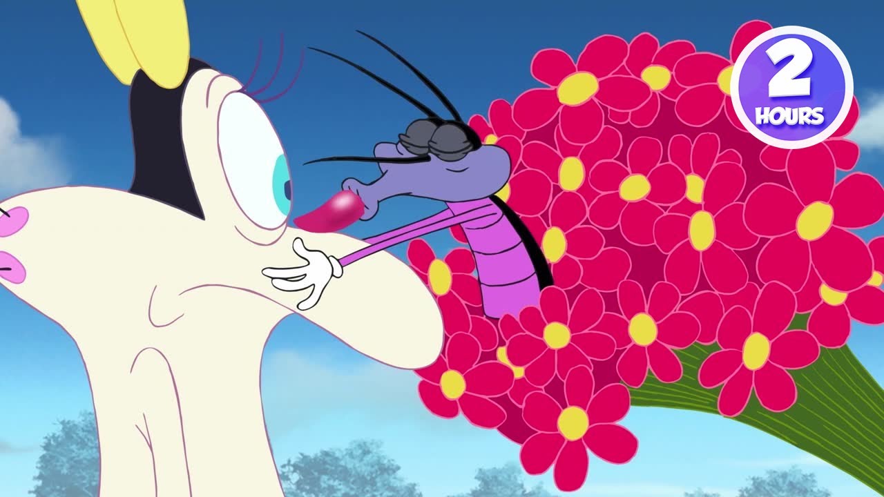 A Charming Guy | Oggy and the Cockroaches | 2 Hours Compilation | New Episodes in HD