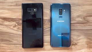 Samsung Galaxy Note 9 vs Samsung Galaxy S9 Plus