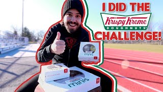 I Did the Krispy Kreme Challenge | Featuring the Dessert Mini Donuts!