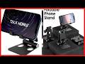 Compact Foldable Cell Phone Holder for Desk – Portable, Adjustable, and Stable