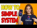 How To Build A Simple Time Blocking System In ClickUp [Productivity]