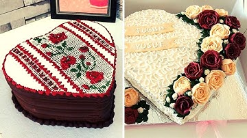 Top 20 Amazing Cake Decorating Most Satisfying Video 😍 Easy Cake Decorating Ideas So Yummy
