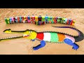 How to make Rainbow Gharial with Orbeez Colorful, Big Coca Cola, Fanta vs Mentos &amp; Many Soft Drinks