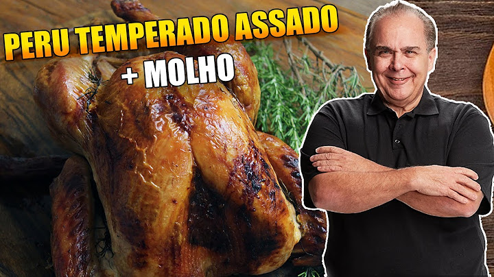 Como Assar um Peru Temperado e fazer um Molho Incrível para Acompanhar - Chef Taico