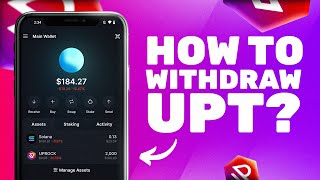How to Withdraw UPT Tokens from UpRock screenshot 1