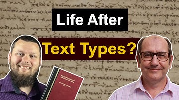 What will replace TEXT TYPES in New Testament TEXTUAL criticism? #TextualCriticism #texttypes