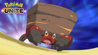Crustle Stealth Smash build is so good🔥! I Pokemon Unite