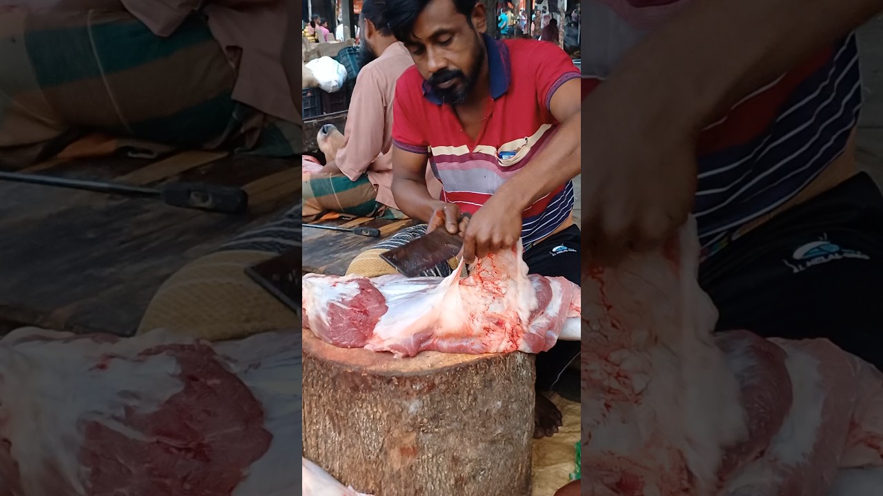 Super Piece Of Meat Cutting 
