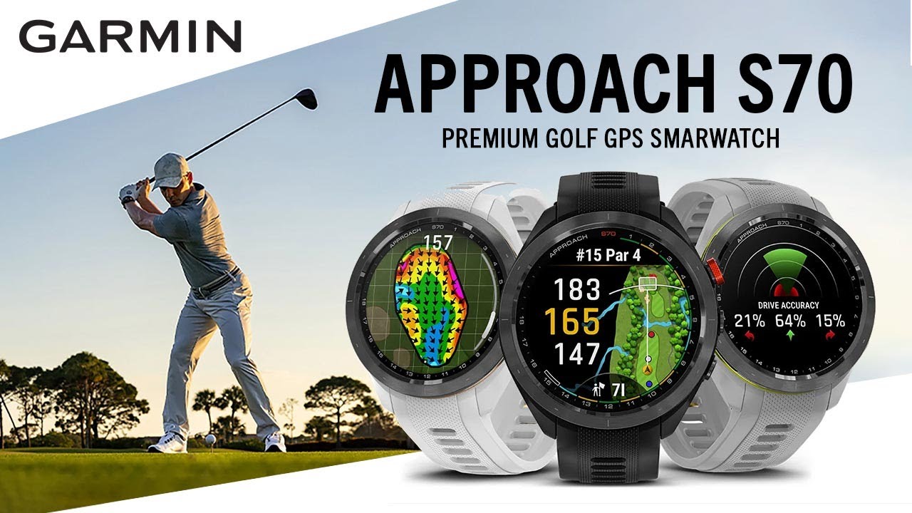 Garmin Approach S70 - GPS Golf Watch