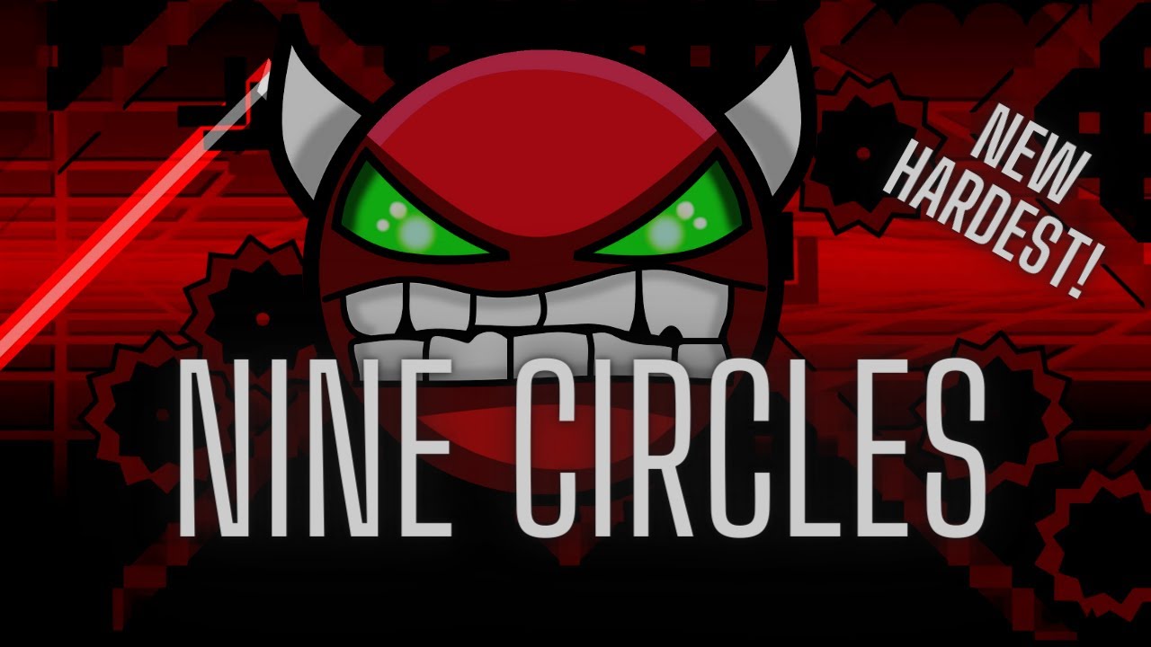 Geometry Dash | Nine Circles | (Hard Demon) | By: Zobros - YouTube