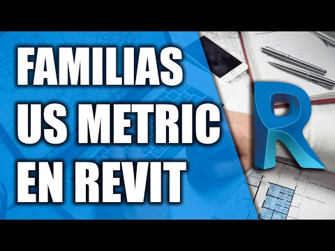 Cómo descargar e instalar carpeta de familias en REVIT - US METRIC