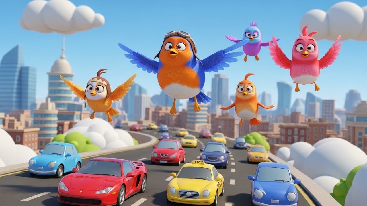 Vroom Vroom 🚗💨 | Fun Car Song for Kids | Exciting Vehicle Nursery Rhyme