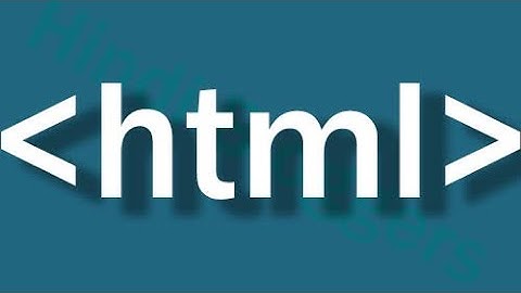 HTML Table Border Attribute