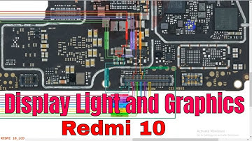 Redmi 10 Display Light and Graphics problem | Redmi 10 LCD Hardware Diagram, jumper ways