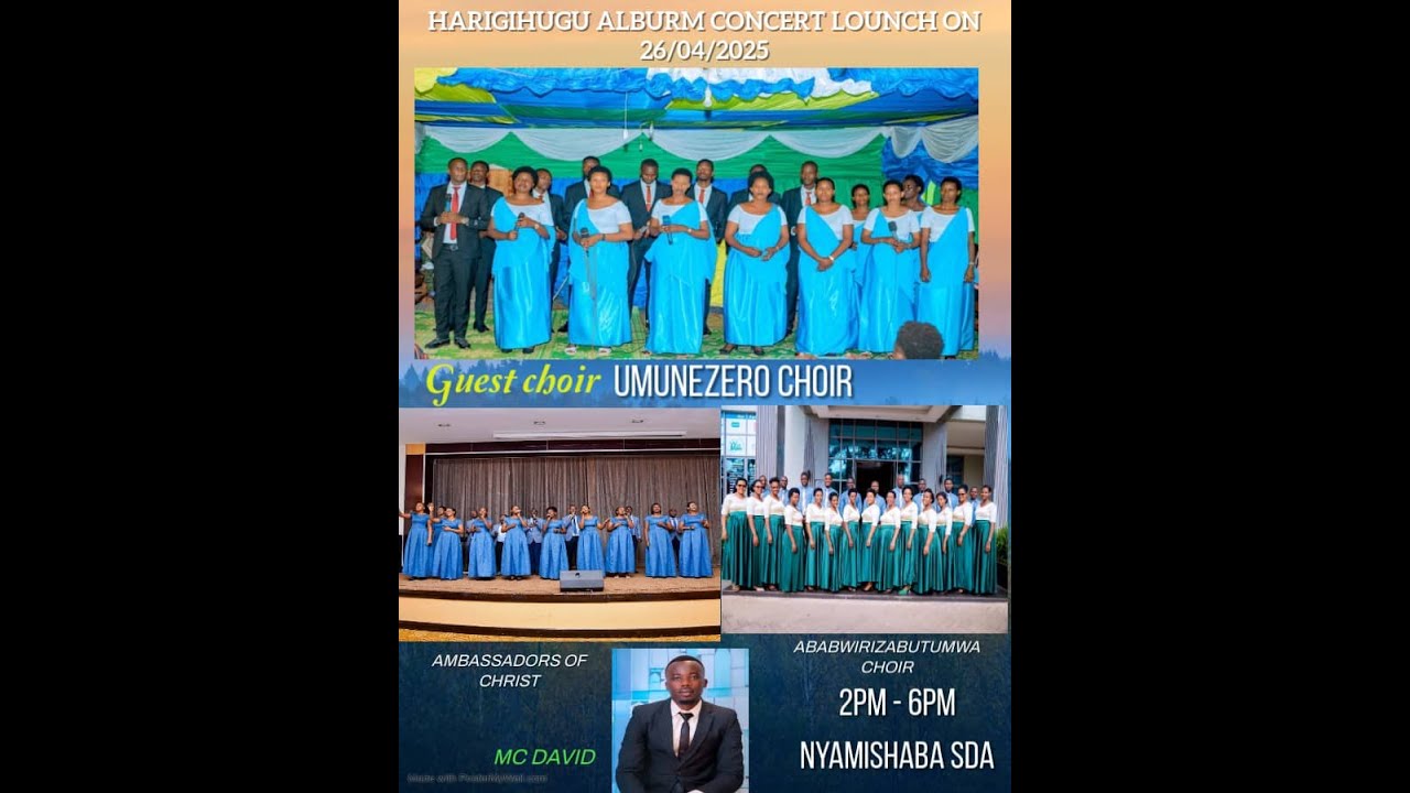 HARI IGIHUGU Album concert // Ambassadors Of Christ Ababwiriza butumwa choir 26/04/2025