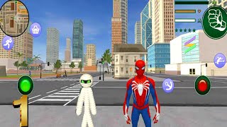 The Mummy Spider Stickman Game - Stickman Rope Hero Gangstar City #1 - Android Gameplay screenshot 4