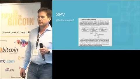 Craig Wright - Future of Bitcoin talk, Arnhem Netherlands 2017