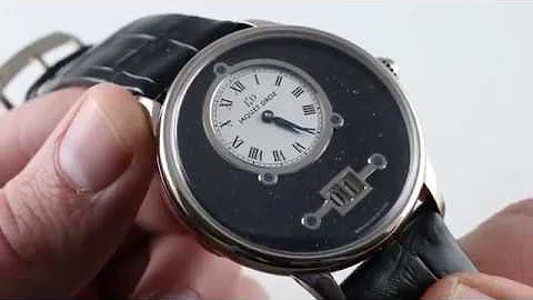 Pre-Owned Jaquet Droz Grande Date Aventurine J0169...