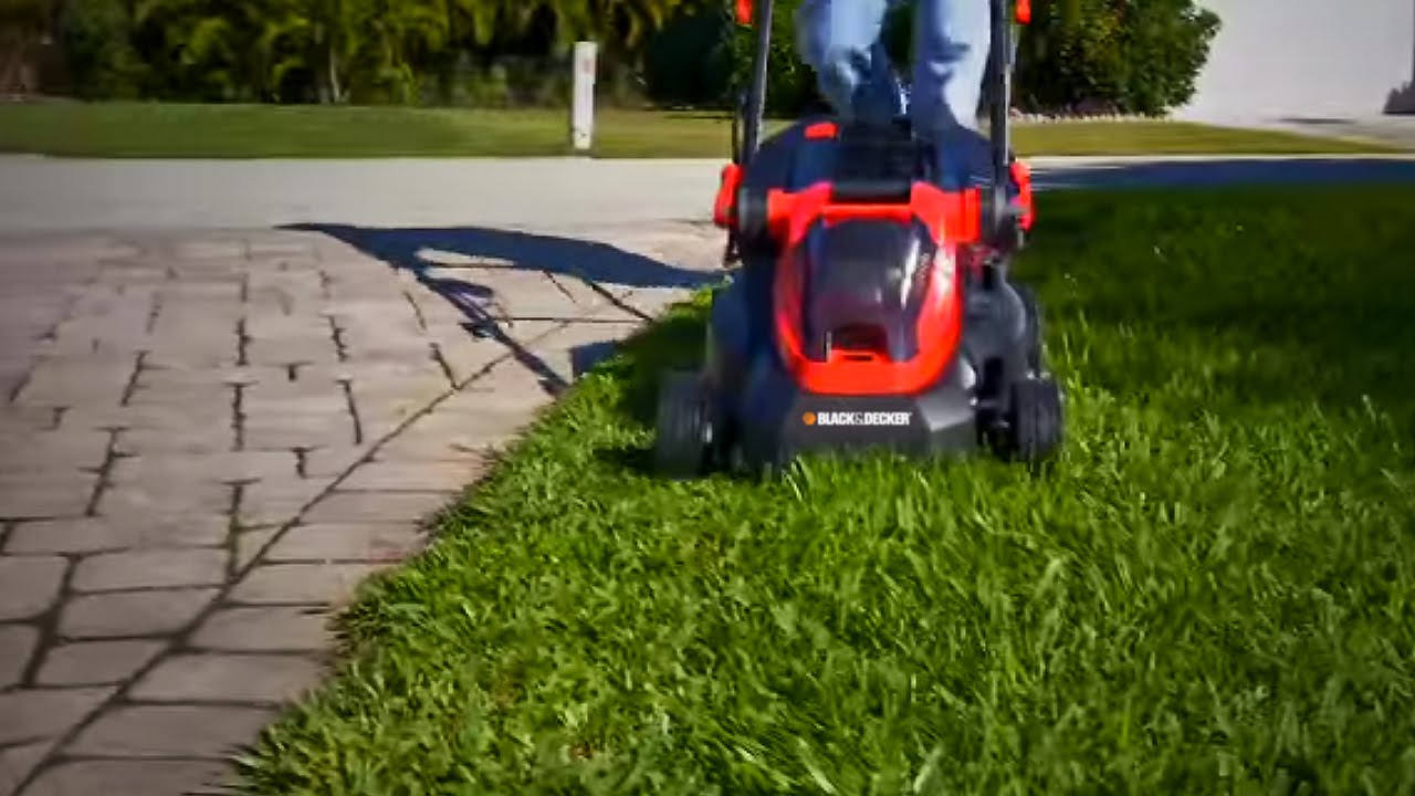 BLACK+DECKER 40V Cordless Lawn Mower with Battery Included CM1640