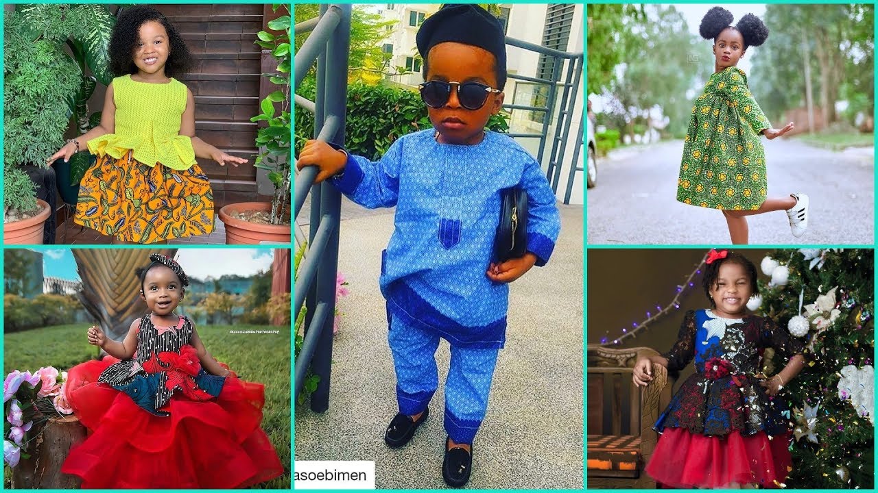 Tribe of Afrik on Instagram: “Little princess sitting pretty in her custom  dress made by us 😍” | Ankara dress, Custom dresses, Girl outfits