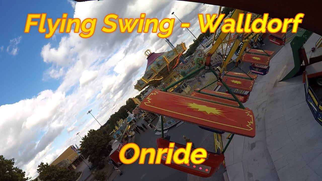 Flying Swing Walldorf Onride Video von der Herbst Dippemess 2018 in