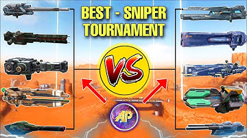 🔥 ALL SNIPER WEAPONS DAMAGE COMPARISON WAR ROBOTS WR || LONG RANGE ||