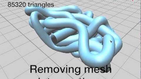 Interference Aware Geometric Modeling
