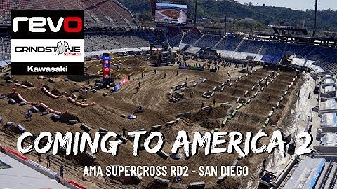 REVO GRINDSTONE KAWASAKI COMING TO AMERICA 2 EP2 - FT Dylan Walsh San Diego AMA Supercross