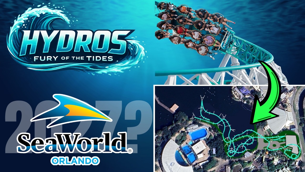 SeaWorld Orlando:  NEXT Coaster - A New Florida Record Breaking Coaster? (Concept)