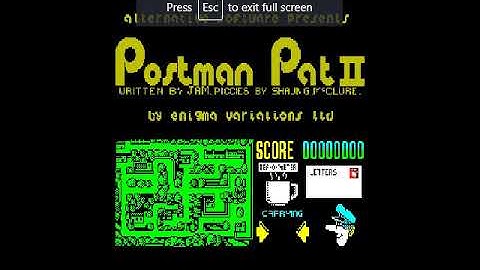 Archive.org 4 Gameplay [065] Postman Pat 2