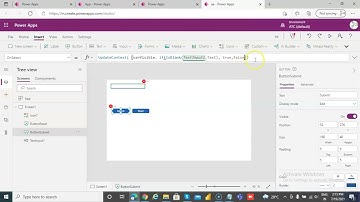 Lesson107 - Control Validation Using Icon - Power Apps 1000 Videos
