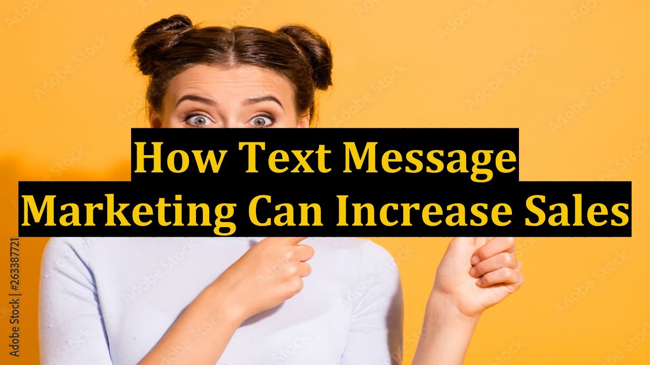 How Text Message Marketing Can Increase Sales - YouTube