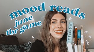 MOOD READS TBR GAME // #WHATEVERATHON TBR