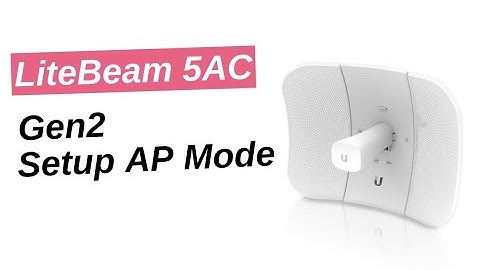 LiteBeam 5AC Gen2 AP Mode Configuration _ Litebeam 5ac gen2 access point 2024 | Muneer Network