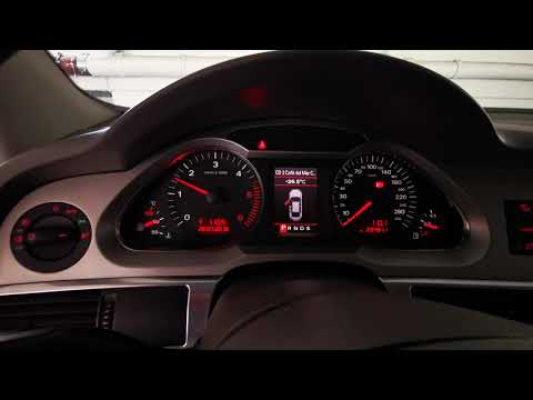 Audi A6 4f 2 7 Tdi 07 Particle Filter Emergency Regeneration Youtube