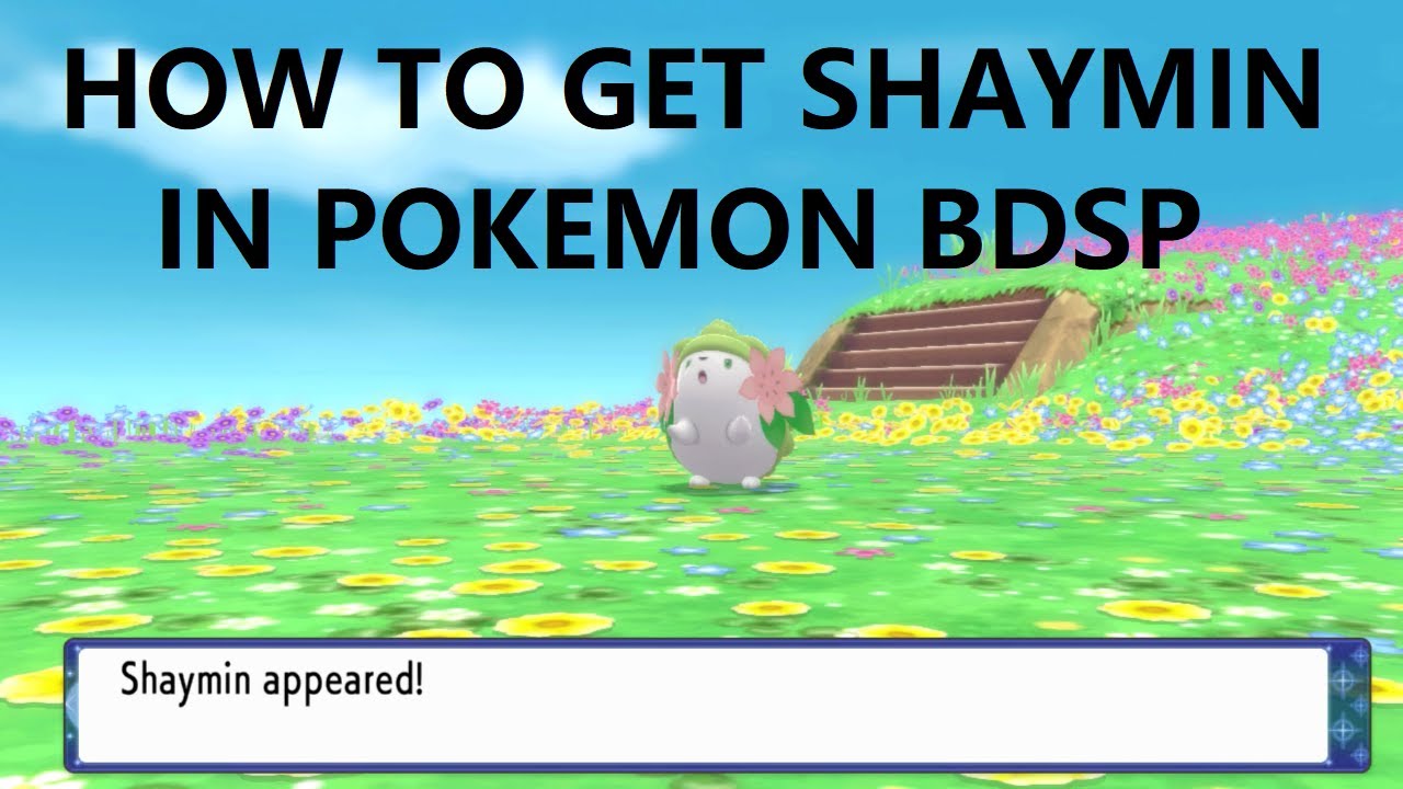 How to get Shaymin using Surf Glitch in Pokemon Brilliant Diamond