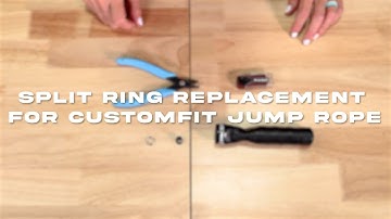 CustomFit Jump Rope Split Ring Replacement | Rx Smart Gear