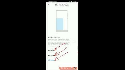 How to enable one handed mode on redmi note 9 note 8 note 7 me one habd mode kaise lagaye