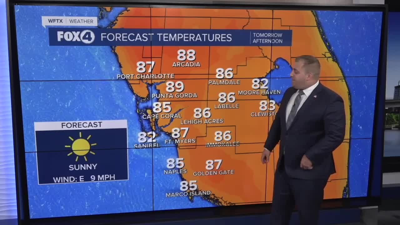WEATHER: Sunny skies and warm temperatures continue - YouTube