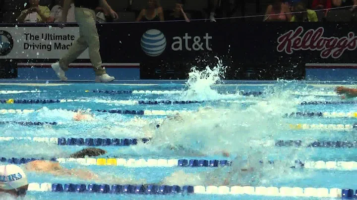 Olympic Trials Women's 100 Fly Prelims Julie Ogden...