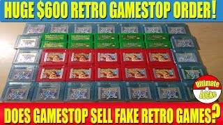 buying retro games from gamestop