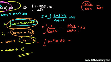 Indefinite Integrals of Trigonometric Function 3